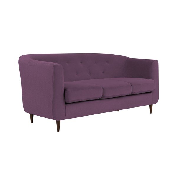 Vijolični kavč Kooko Home Love, 175 cm-image-2