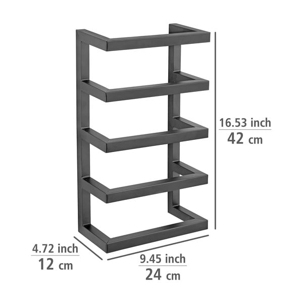 Jekleno stensko držalo za brisače Fondiro – Wenko-image-4