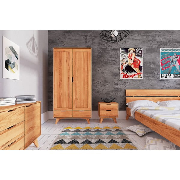 Omara iz bukovega lesa 90x180 cm Greg - The Beds-image-4