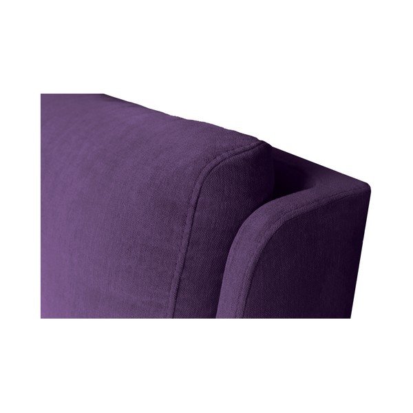 Vijolična zakonska postelja Mazzini Beds Vicky, 180 x 200 cm-image-2