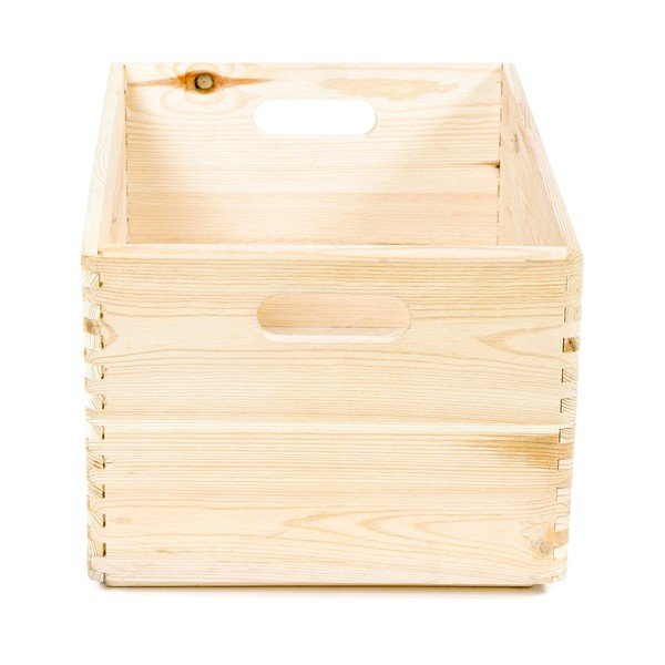 Škatla za shranjevanje iz borovega lesa Compactor Custom, 40 x 30 x 23 cm-image-3