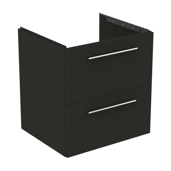 Antracitno siva stenska omarica za pod umivalnik 60x63 cm i.Life B – Ideal Standard-image-4