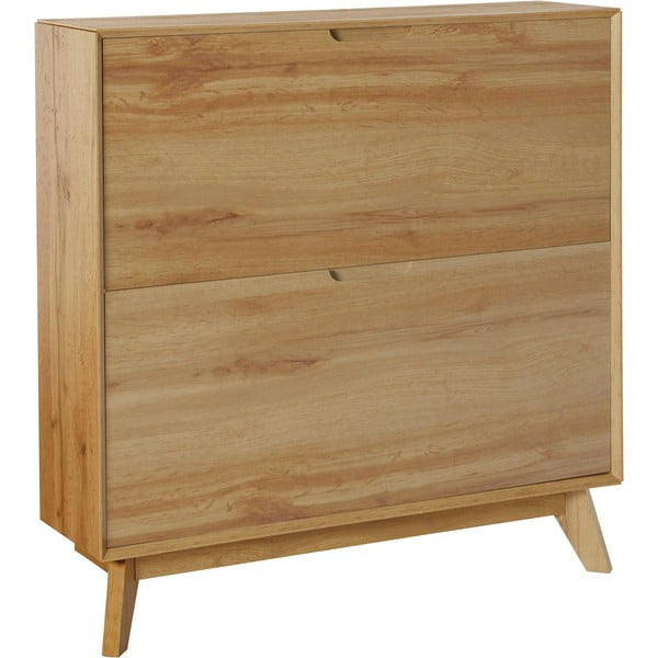 Preklopna omarica za čevlje v hrastovem dekorju Ezra – Støraa