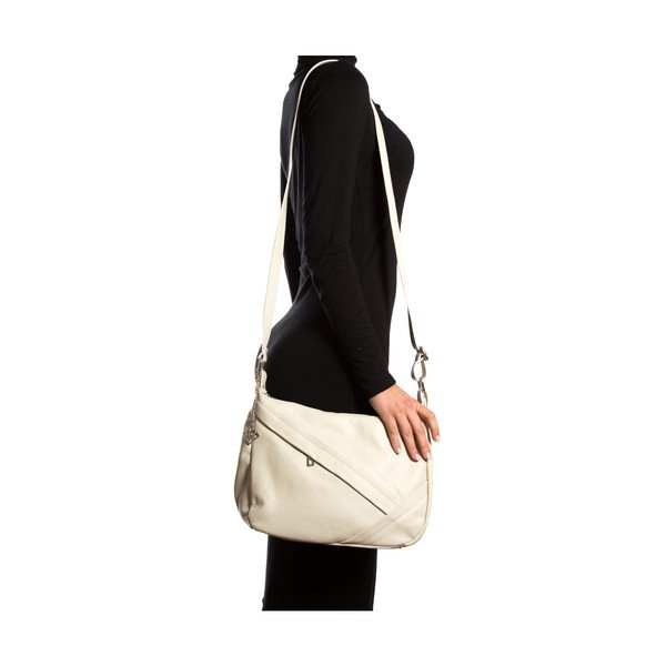 Usnjena torbica Isabella Rhea 2133 Beige-image-4