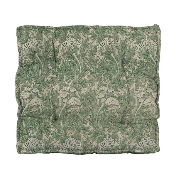 Zelena blazina za stol Tierra Bella Green Flowers, 37 x 37 cm-image-2