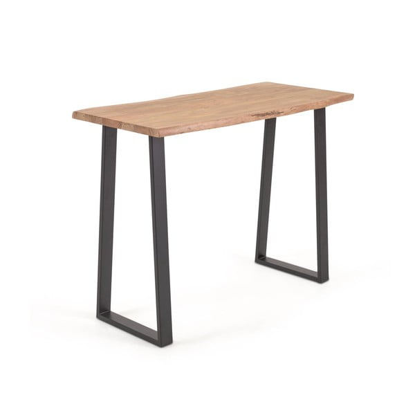 Barska miza z mizno ploščo iz akacije 60x140 cm Alaia – Kave Home
