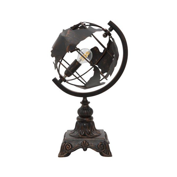 Črna namizna svetilka s kovinskim senčilom (višina 40 cm) World Industry – Mauro Ferretti