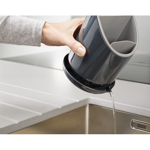 Sivo stojalo za jedilni pribor in kuhinjske pripomočke Joseph Joseph Dock-image-1