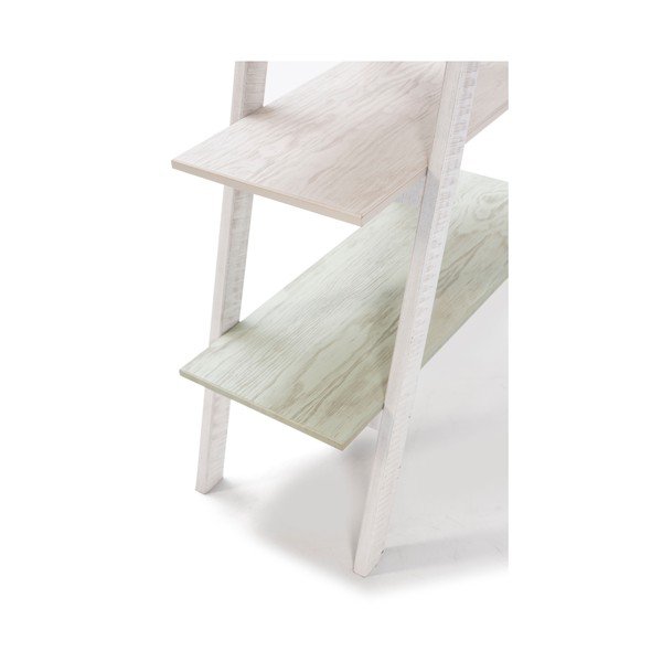 Bela otroška knjižna polica s konstrukcijo iz borovega lesa Marckeric Perlé-image-4