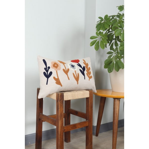 Lanena okrasna blazina 25x43 cm Orkide – Mioli Decor-image-2