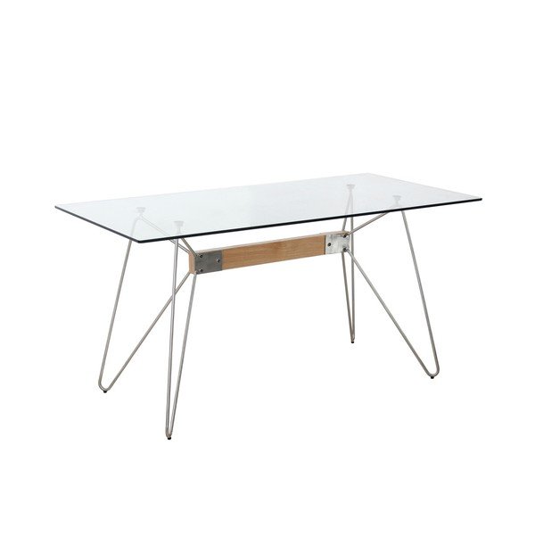 Jedilna miza s črnimi nogami Marckeric Nicole, 160 x 90 cm-image-3