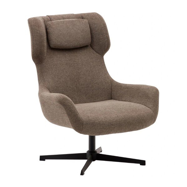 Rjav fotelj Zalina – Kave Home