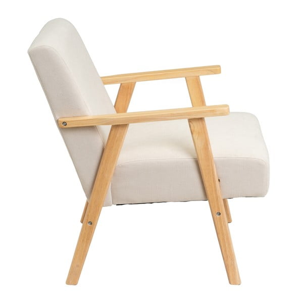 Bel fotelj iz šenilje Vintage – Casa Selección-image-3