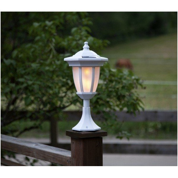 Bela zunanja sončna LED luč Star Trading Flame-image-1