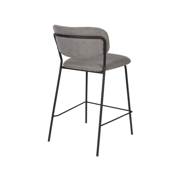 Sivi barski stoli v kompletu 2 kos 89 cm Jolien - White Label-image-4