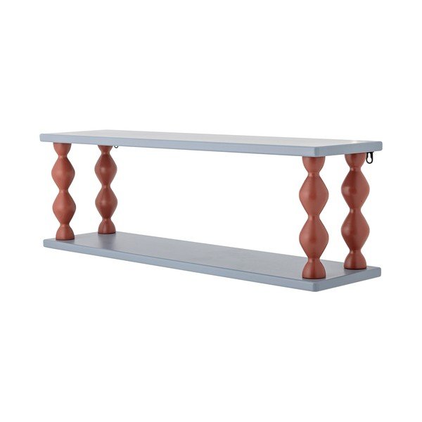 Modra večnivojska otroška polica 80 cm Bibiola – Bloomingville Mini-image-3