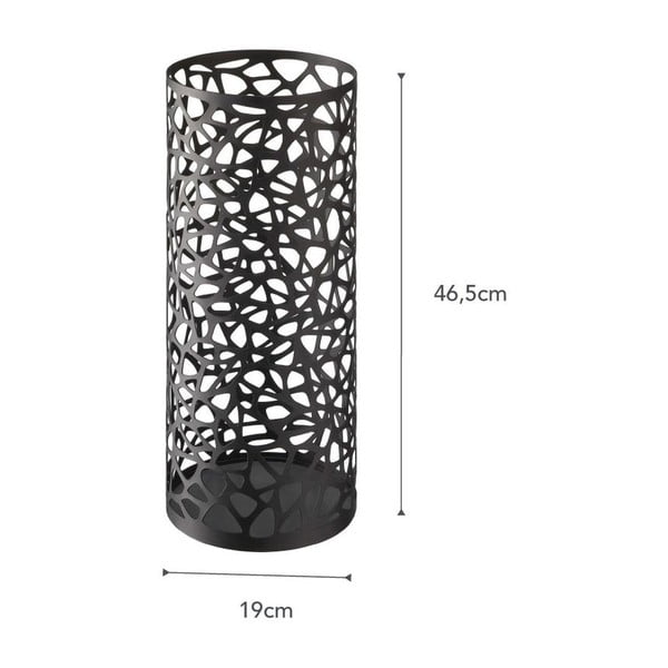 Črno stojalo za dežnike YAMAZAKI Nest-image-2