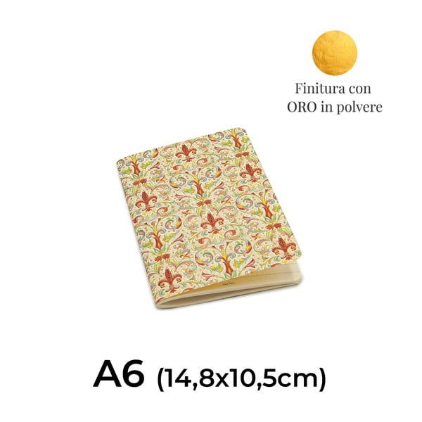 A6 zvezki v kompletu 192 stran 4 ks Giglio – Kartos-image-2