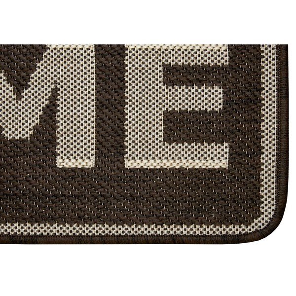 Rjav predpražnik Hanse Home Weave Smiley Welcome, 50 x 80 cm-image-1