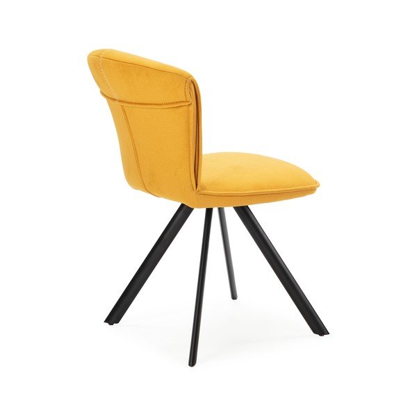 Rumeni jedilni stoli v kompletu 2 ks Simbra – Marckeric-image-3