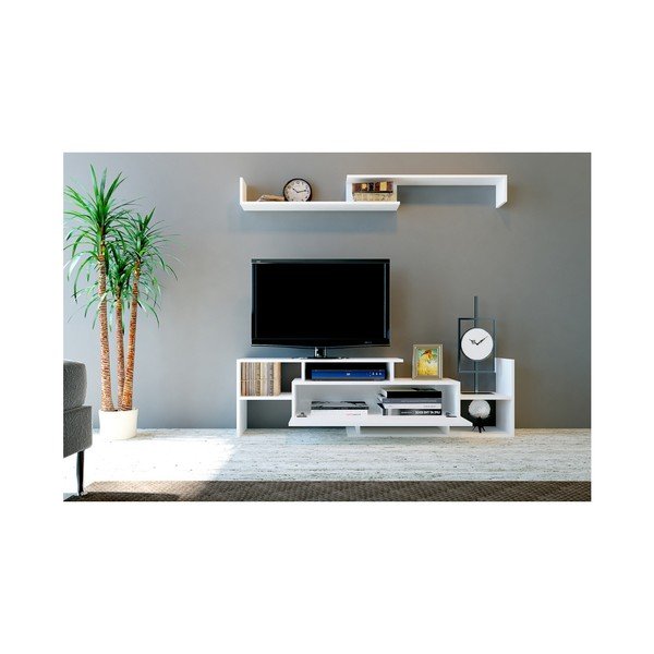 Bel televizijski komplet 154x42 cm Dream - Kalune Design-image-3