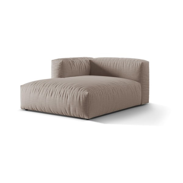 Bež modul za sedežno garnituro (levi kot) Martina – Micadoni Home-image-1