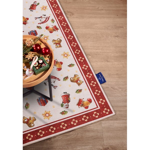 Rdeča preproga z božičnim motivom 160x230 cm Red Christmas – Villeroy&Boch-image-2