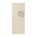 Kremno bel tekač 80x200 cm Wolly – BT Carpet