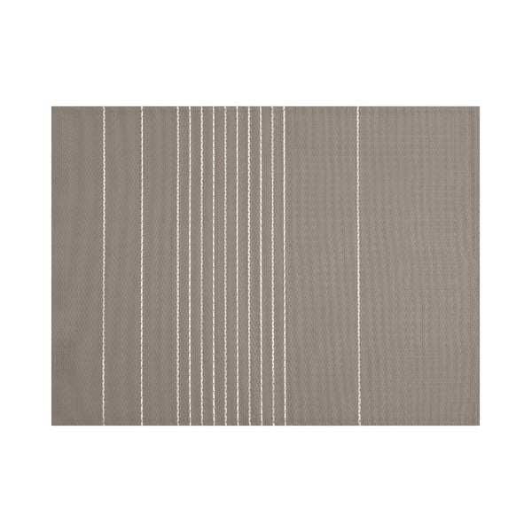 Rjavo-siva preproga Tiseco Home Studio Stripe, 45 x 33 cm