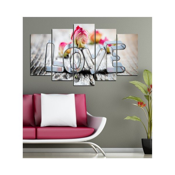 Insigne Margo večdelna slika, 102 x 60 cm-image-1