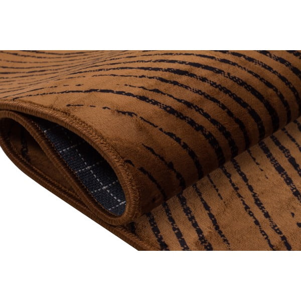 Rjava pralna preproga 180x120 cm - Vitaus-image-3