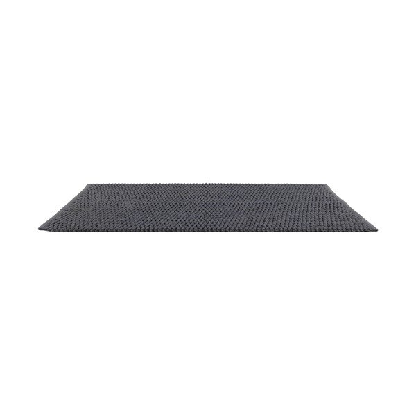 Temno siva bombažna kopalniška preproga Wenko Mona, 50 x 80 cm-image-1