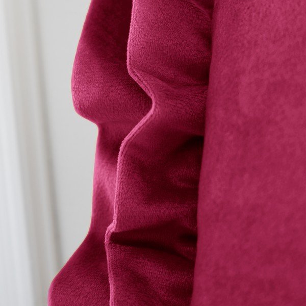 Žametna okrasna blazina 43x43 cm Velvet Double Frill – Catherine Lansfield-image-2