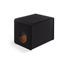 Črno mačje stranišče 41x54,5 cm Sito Black – MiaCara