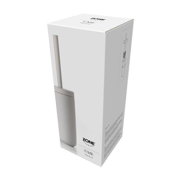 Svetlo siva keramična WC ščetka Zone Soft Grey-image-2