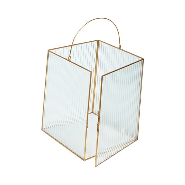 Steklene lanterne v kompletu 2 ks (višina 31 cm) Ripple – Hübsch-image-2