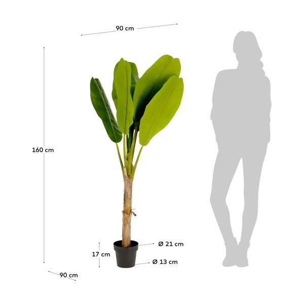 Umetna palma (višina 160 cm) Baa – Kave Home-image-3