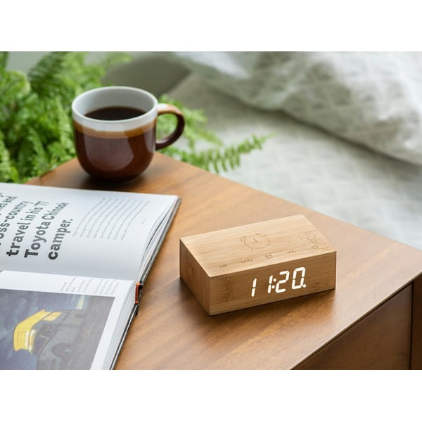 Digitalna budilka Flip Click – Gingko-image-1