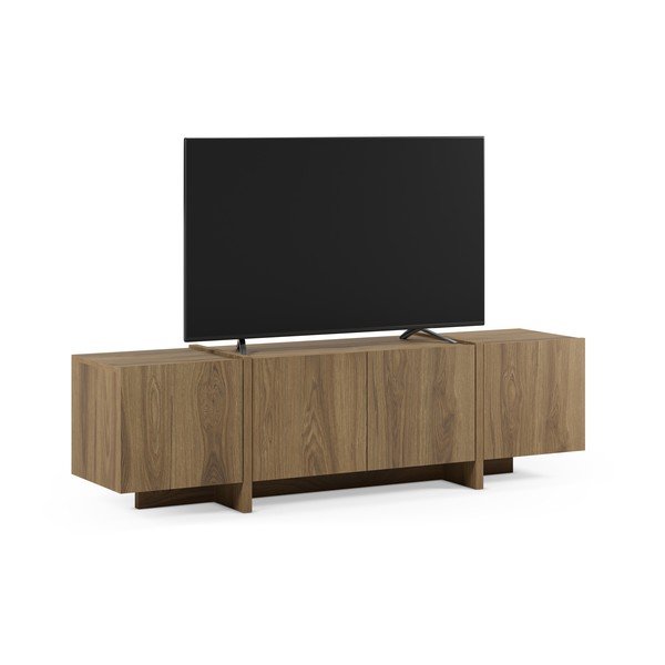 TV omarica v hrastovem dekorju v naravni barvi 180x55x35 cm Volia – Marckeric-image-4