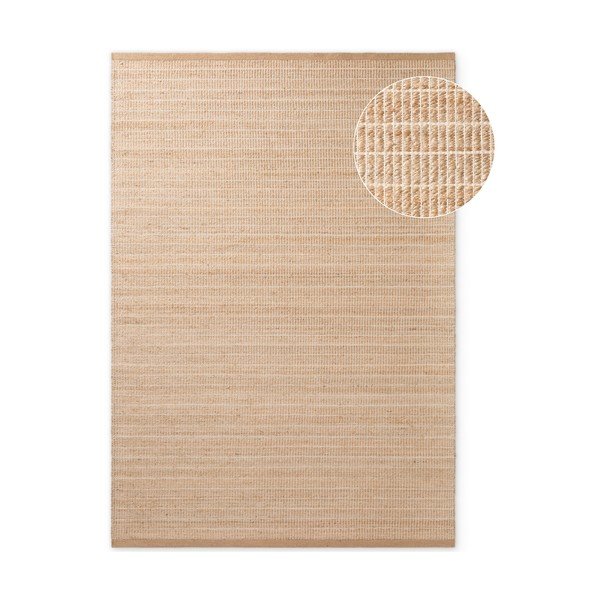 Obojestranska/ročno tkana preproga iz mešanice jute v naravni barvi 200x300 cm Birka – Villeroy&Boch