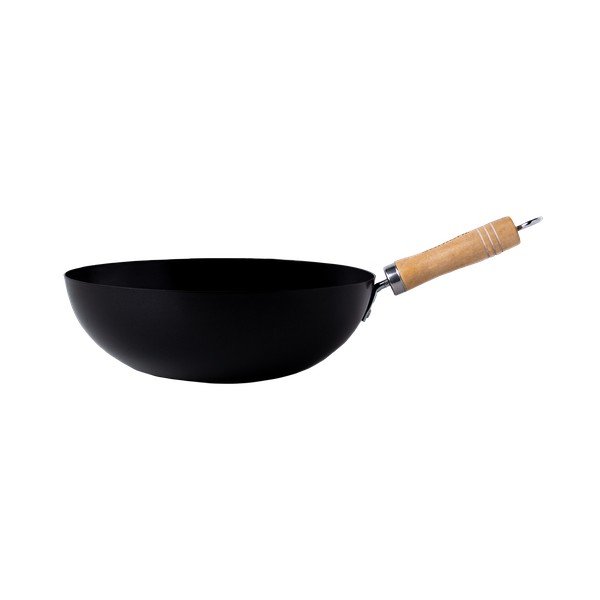 Jeklena ponev Wok Sabichi, ø 30 cm