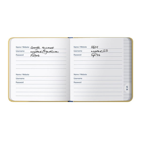 Beležnica za gesla 69 str. Buttercup – Busy B-image-4