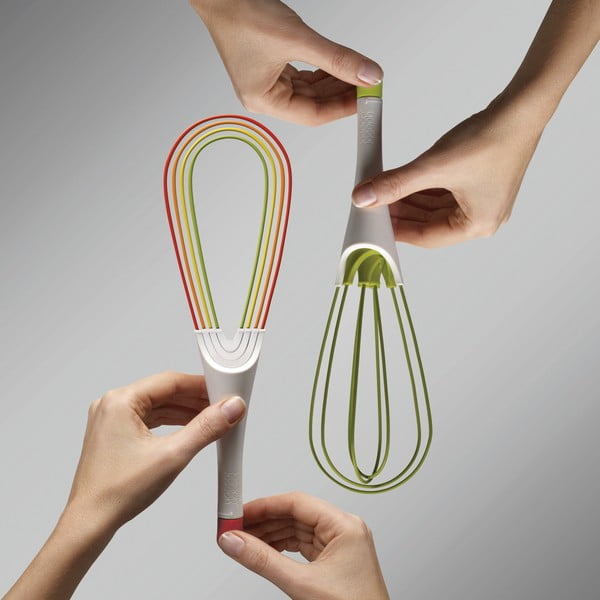 Belo-rdeča zložljiva metlica Joseph Joseph Twist-image-2