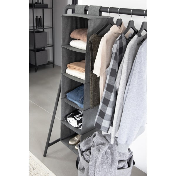 Viseči tekstilni organizator za garderobo Soft Storage – Bigso Box of Sweden-image-1