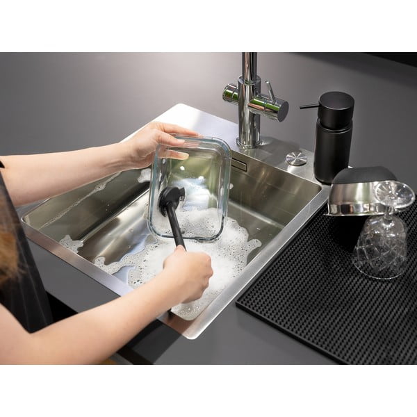 Črna krtača za pomivanje posode Wenko Black Outdoor Kitchen Cuvo-image-1