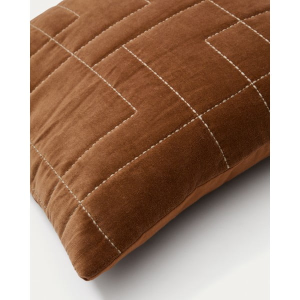 Žametna prevleka za blazino 45x45 cm Prila – Kave Home-image-2