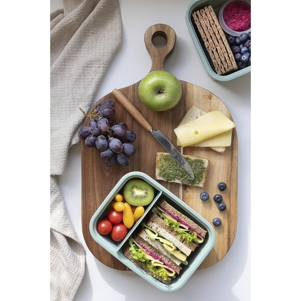 Zelena škatla za malico Curver To Go Dual, 900 ml-image-1