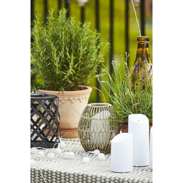 Črna LED svetilka Star Trading Calabria, višina 20 cm-image-4