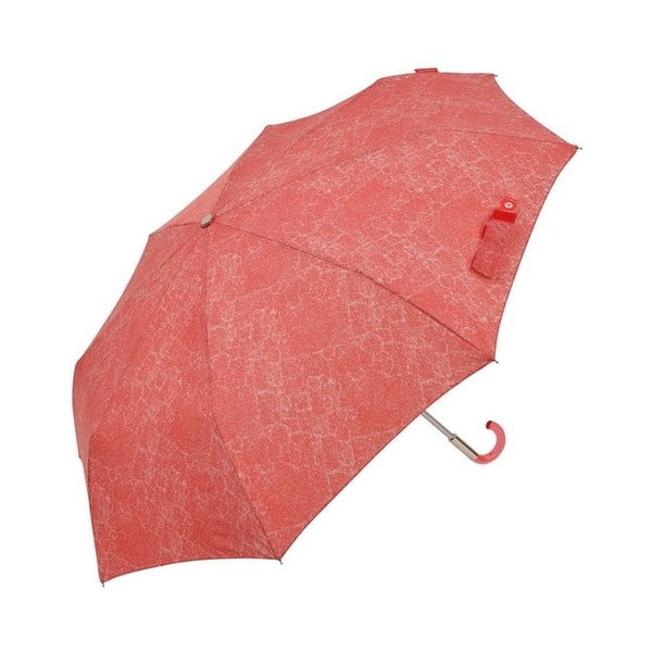 Rdeč zložljiv dežnik Ambiance Missy, ⌀ 108 cm