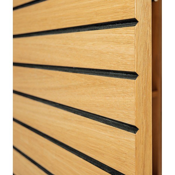 Komoda z dekorjem iz hrastovega lesa Woodman Stripe-image-1